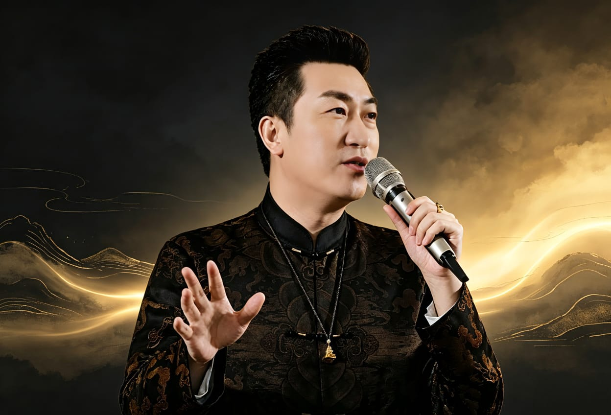周文强老师在台上分享